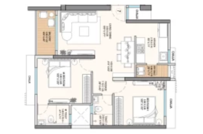 1 BHK Layout